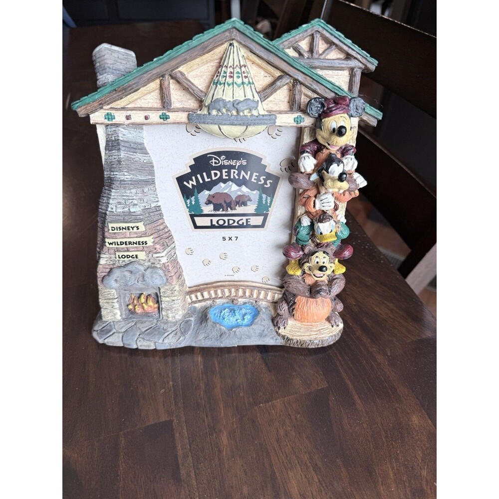 Disney Wilderness Lodge Campground Photo Frame 5 X 7